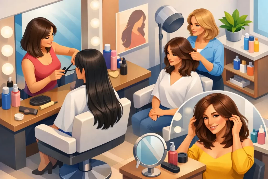Best Haircut for Thick Hair That Really Works