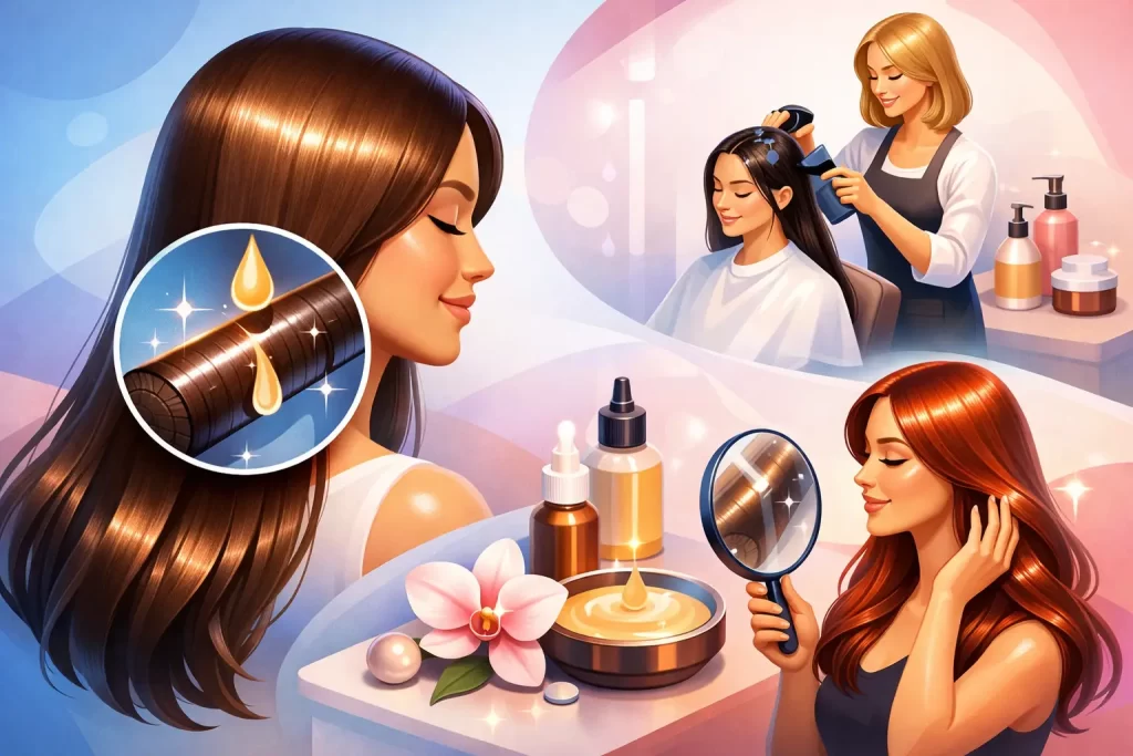 Hair Gloss Treatment Benefits Explained