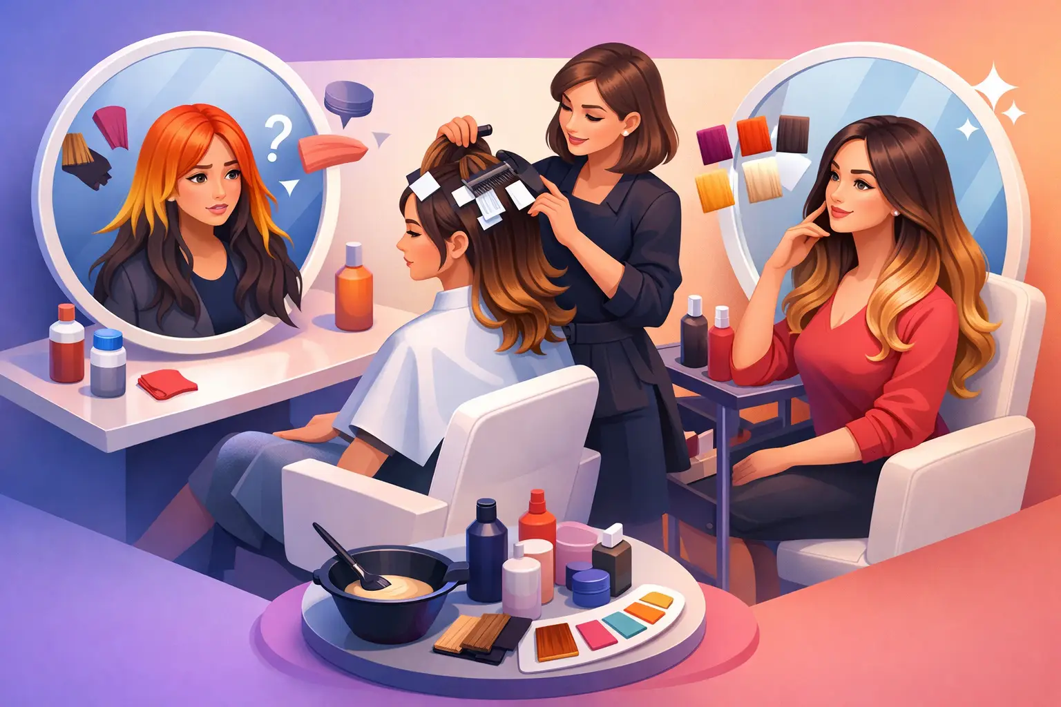 What Professional Salon Color Correction Fixes