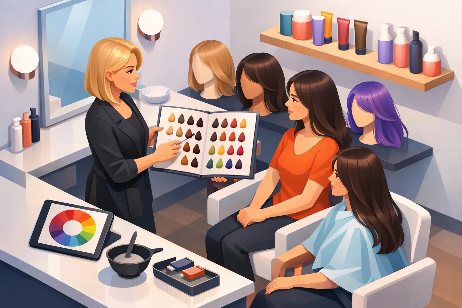 Why a Professional Hair Color Consultation Matters