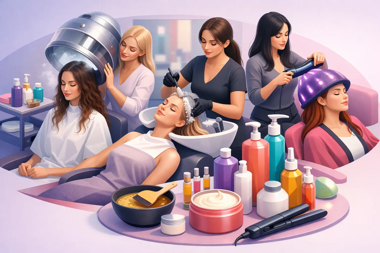 7 Best Salon Treatments for Damaged Hair