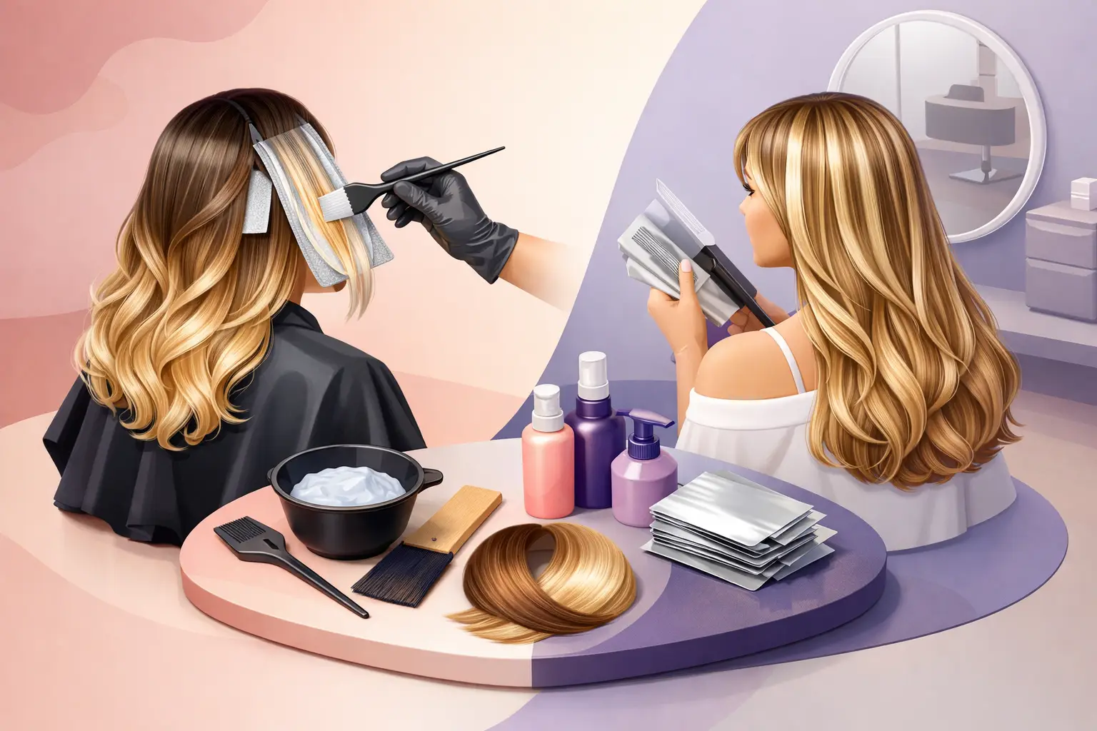 Balayage or Full Highlights for Your Hair