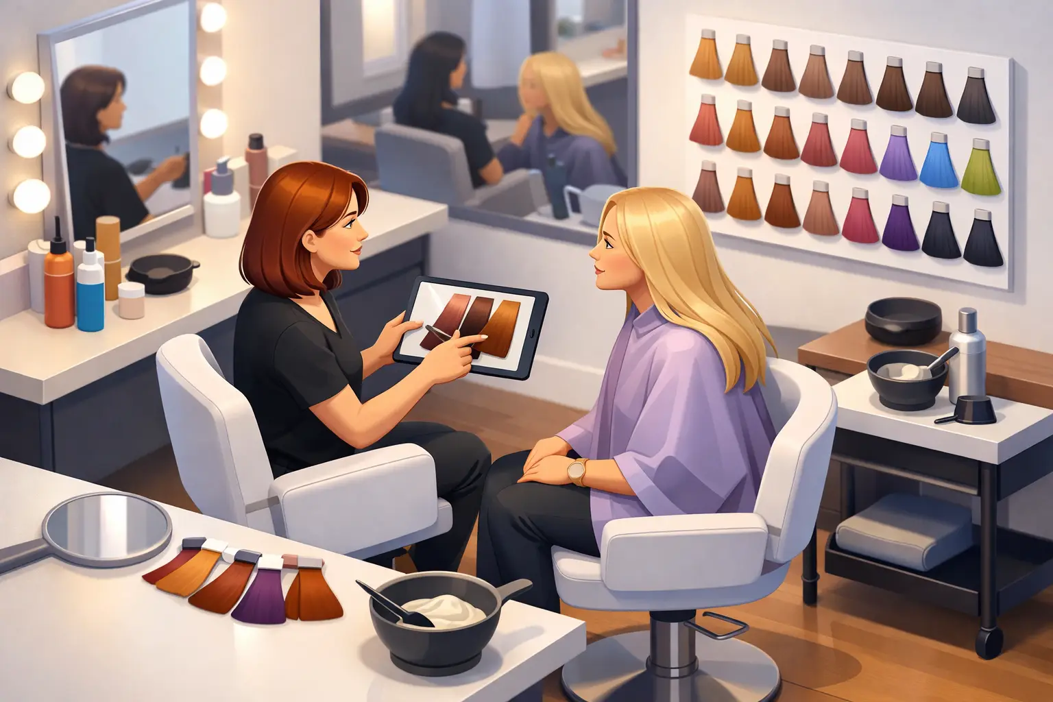 Salon Consultation Benefits Before Your Next Color