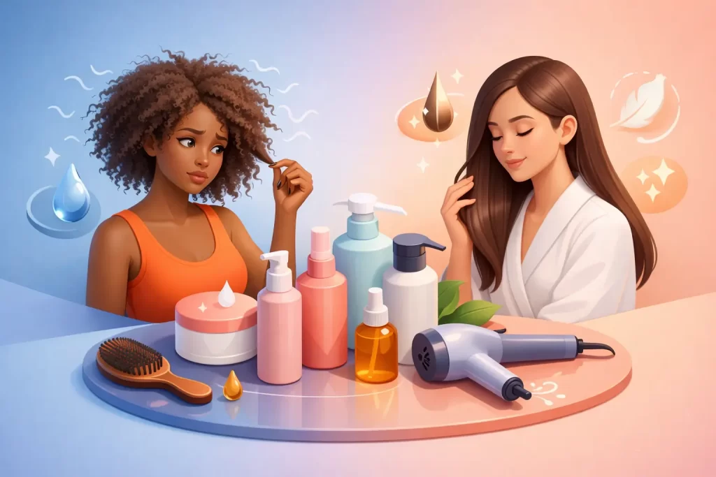 How to Reduce Frizz Safely Without Overdoing It