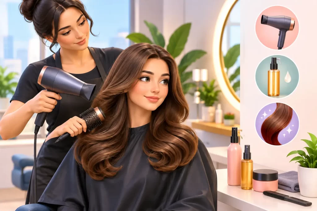 Are Blowouts Damaging? How to Style Safely