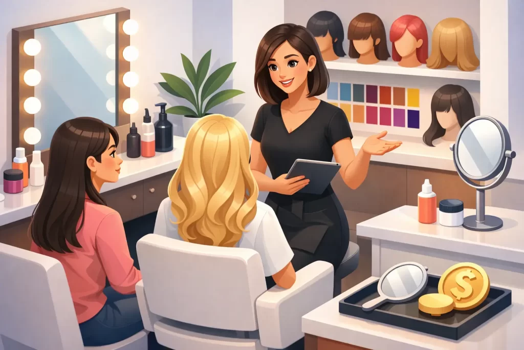 Are Consultations Complimentary at a Hair Salon?