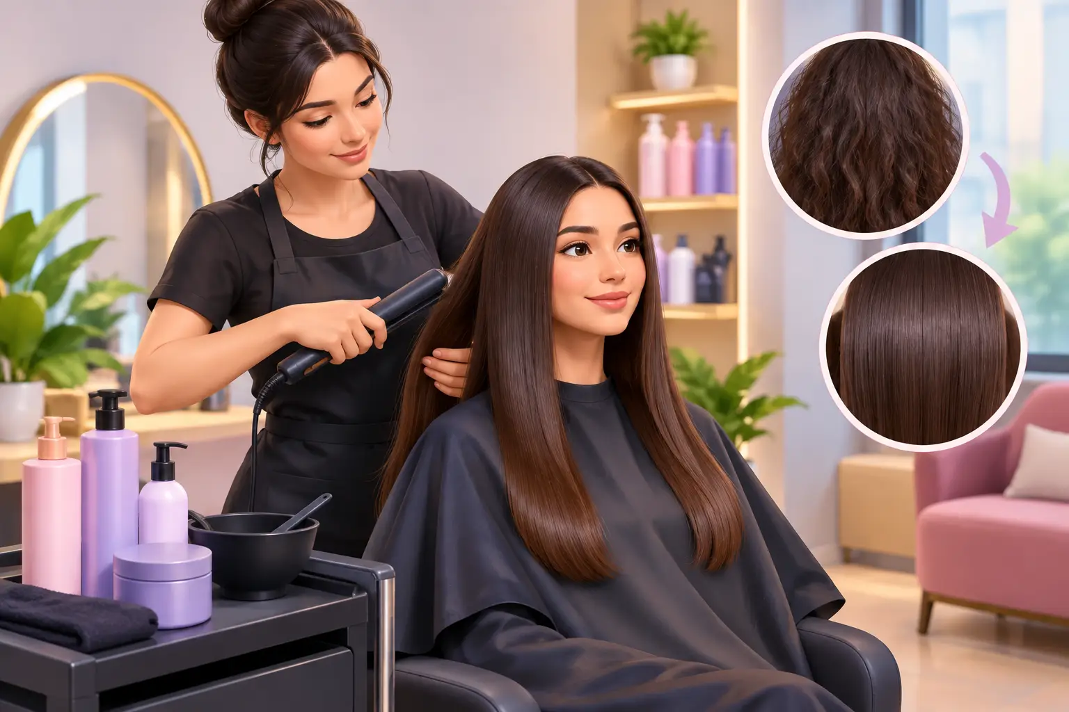 Best Salon Services for Frizz That Work